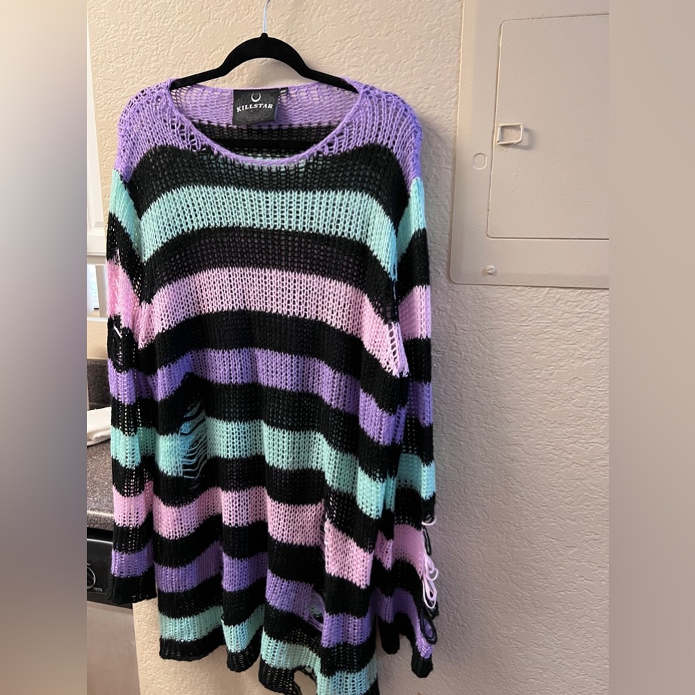 Killstar Pastel Knit Sweater